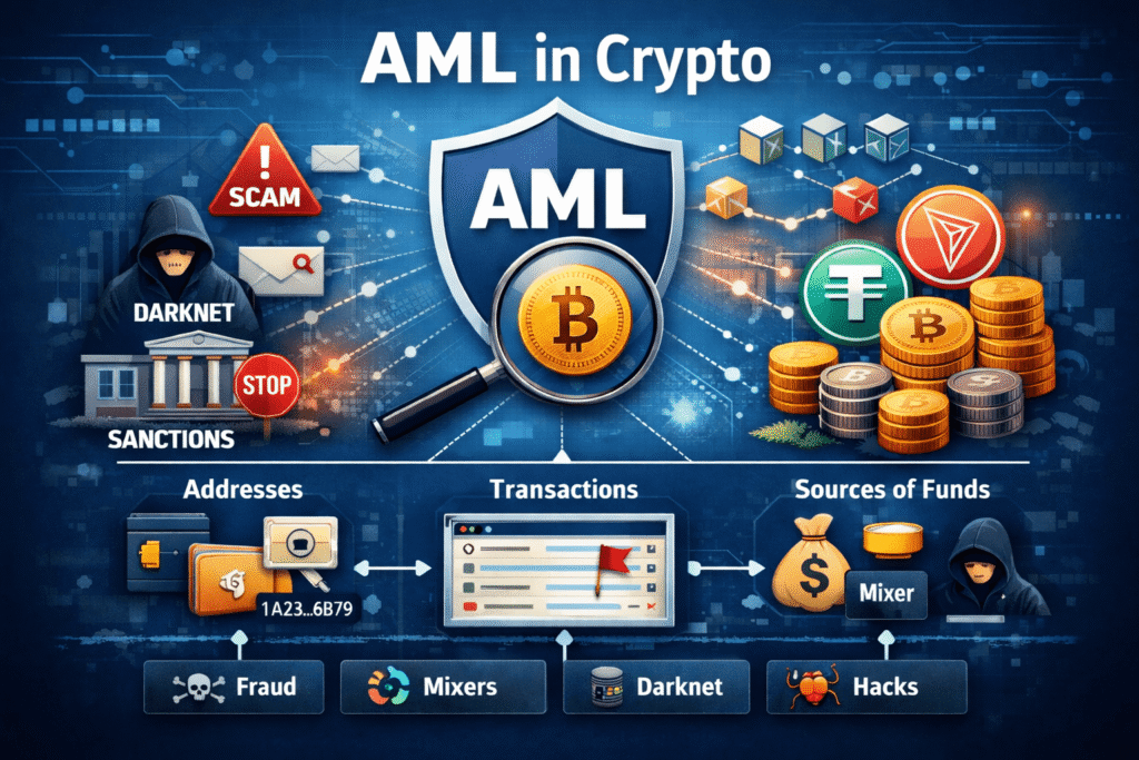 AML в криптовалютах: проверка адресов и кошельков на риски